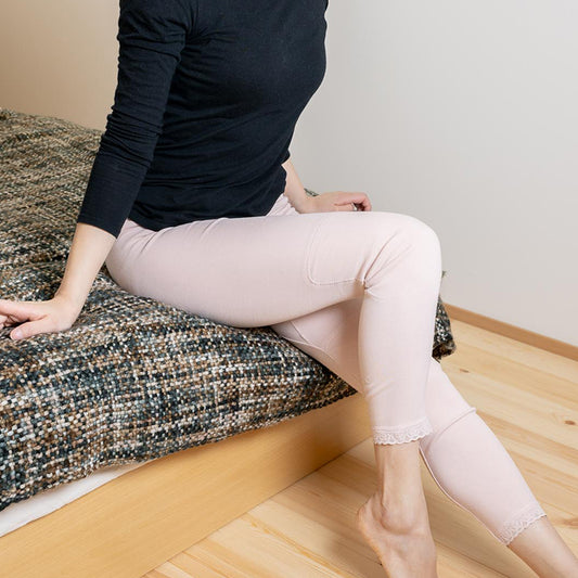 岩盤浴 遠赤当て布付きレディースインナーパンツ | 冷えのお悩み・足元の冷え