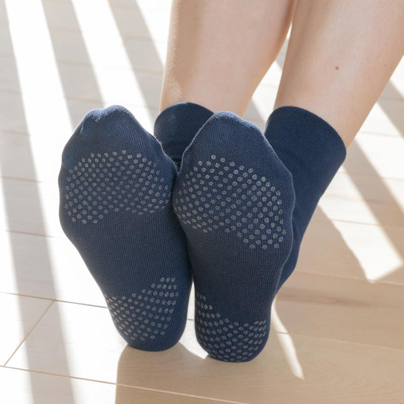 岩盤浴　ゆったり 綿100％ 男女兼用靴下　|　冷えのお悩み・防寒対策・足元の冷え・冷房対策