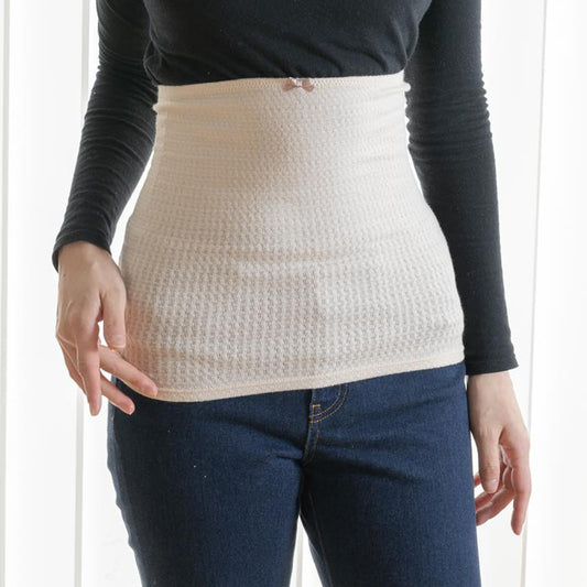 岩盤浴 リボン付き 腹巻 ウェストウォーマー | 冷えのお悩み・冷房対策・関節の痛み