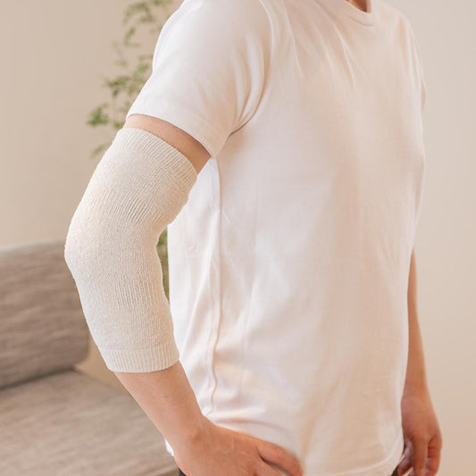 岩盤浴 シルクアームウォーマー 片腕用 | 冷えのお悩み・冷房対策・関節の痛み