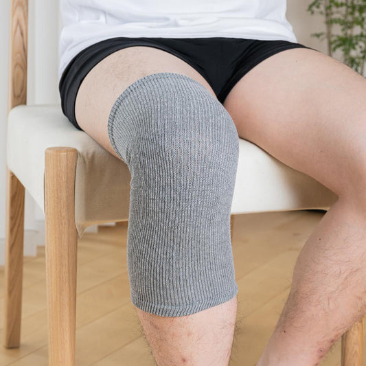 岩盤浴　膝サポーター　片膝用　|　冷えのお悩み・冷房対策・関節の痛み