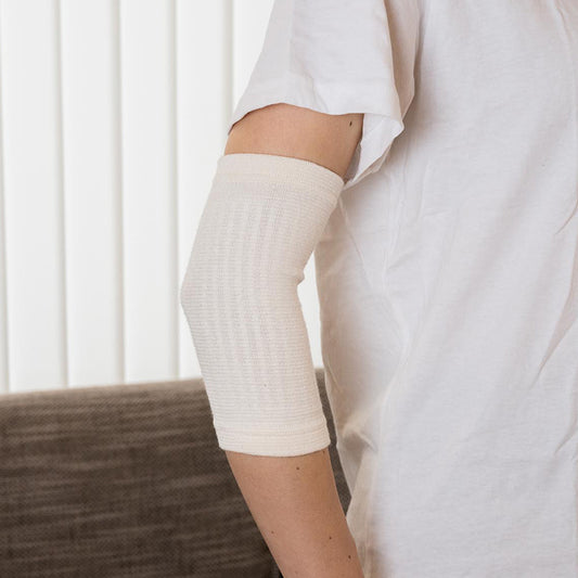 岩盤浴 綿ひじウォーマー | 冷えのお悩み・冷房対策・関節の痛み